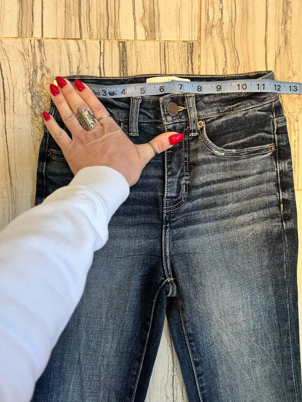 Like New BKE Billie High Rise Stretch Flare Jeans - Picture 14 of 16